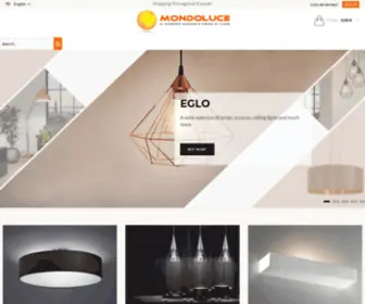 Mondoluce.it(Negozio online di Illuminazione interno ed esterno) Screenshot