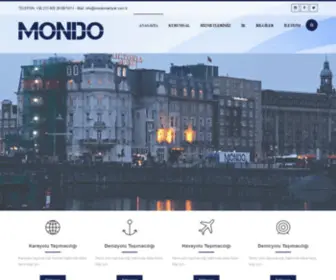 Mondonakliyat.com.tr(MONDO Uluslararası Nakliyat Ltd) Screenshot