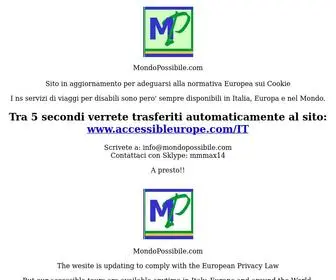 Mondopossibile.com(Mondo Possibile Turismo Accessibile) Screenshot