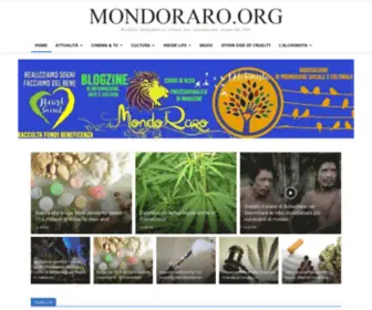 Mondoraro.org(Dal 2008 BlogZine indipendente di cultura) Screenshot