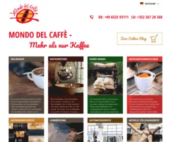 Mondos-Kaffeehotel.de(Mondo del Caffè) Screenshot