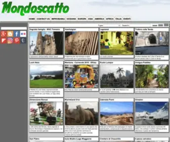 Mondoscatto.net(Mondoscatto viaggi viruali) Screenshot