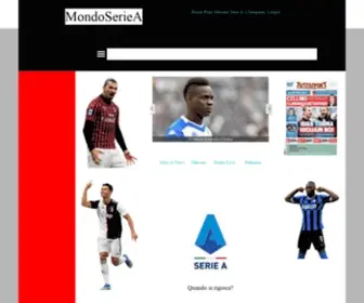 Mondoseriea.it(OVH accompagne votre évolution grâce au meilleur des infrastructures web) Screenshot