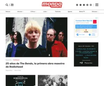 Mondosonoro.com(Mondosonoro) Screenshot