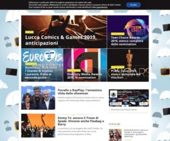 MondotvBlog.com(Magazine online dedicato al mondo della televisione. Programmazione) Screenshot