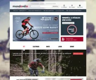 Mondovelo.fr(Magasins MONDOVELO) Screenshot