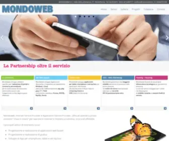 Mondoweb.it(Servizi hosting) Screenshot