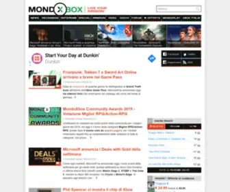 Mondoxbox.com(Xbox One e 360: notizie) Screenshot
