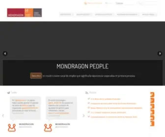Mondragon-Corporation.com(MONDRAGON Corporation) Screenshot