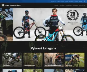 Mondrakercz.cz(Mondraker) Screenshot