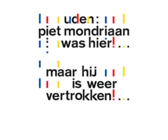 Mondriaan.org(Piet Mondriaan) Screenshot