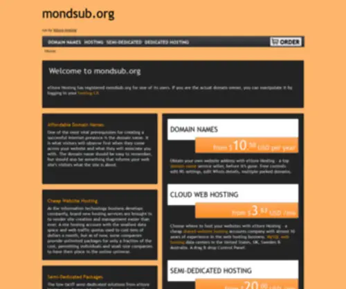 Mondsub.org(MOND'SUB) Screenshot