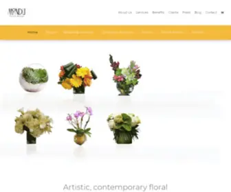 Mondufloraldesign.com(Mondu Floral Design) Screenshot