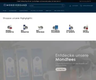 Mondversand.de(Empfehlungen der Mondexperten Paungger Poppe) Screenshot