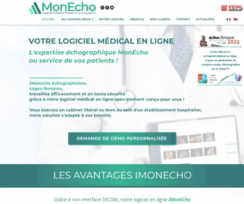 Monecho.fr(Logiciel médical expert en comptes) Screenshot