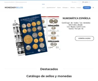 Monedasysellos.es(Venta de monedas antiguas españolas) Screenshot