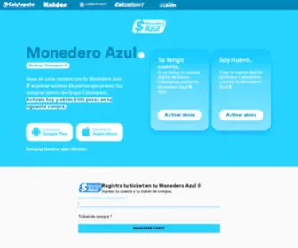 Monederoazul.com(Monedero Azul) Screenshot