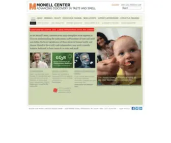 Monell.org(Monell Chemical Senses Center) Screenshot