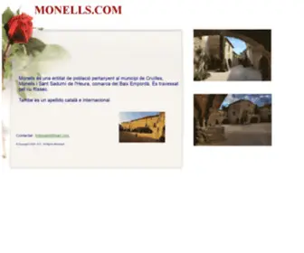 Monells.com(CRUILLES - - CATALUNYA - - RISSEC - - SANT SADURNI) Screenshot