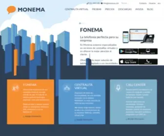 Monema.es(▷ Telefonía para empresas) Screenshot