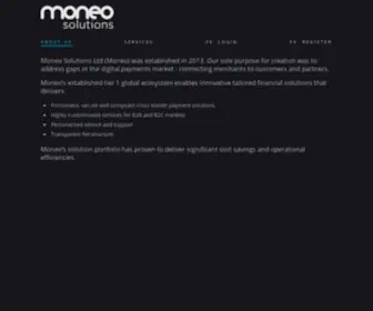 Moneosolutions.co.uk(Moneo Solutions) Screenshot