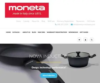 Moneta-Cookware.com(Moneta Cookware) Screenshot