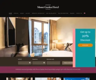 Monetgardenhotelamsterdam.com(Monetgardenhotelamsterdam) Screenshot