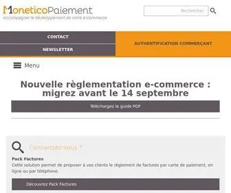 Monetico-Paiement.fr(Monetico Paiement) Screenshot