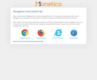 Monetico-Services.com(Monetico) Screenshot