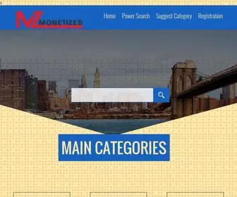 Monetized.biz(Premium Business Directories) Screenshot