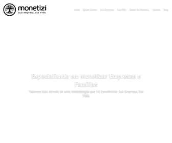 Monetizi.com.br(Início) Screenshot