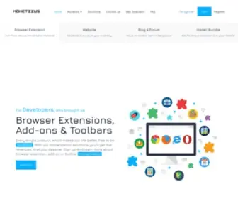 Monetizus.com(Monetize browser extension) Screenshot