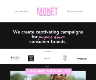 Monetpragency.com(We are a digital marketing and public relations agency) Screenshot