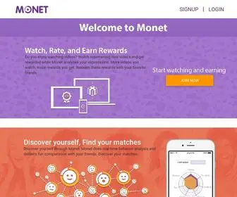 Monetrewards.com(Monet) Screenshot