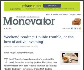 Monevator.com(Make more money) Screenshot