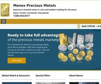 Monex.com Screenshot