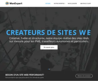 Monexpert.ca(Services informatiques et conception de sites web) Screenshot