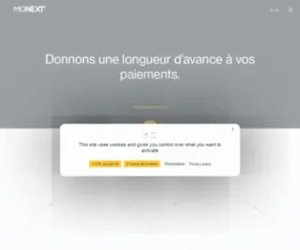 Monext.fr(Accueil) Screenshot