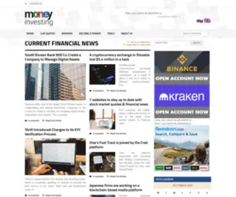 Money-Investing.com(Crypto Market Insights) Screenshot