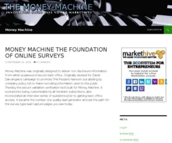 Money-Machine.net(Money Machine) Screenshot