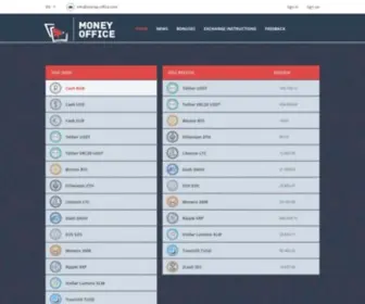 Money-Office.com(обменный сервис электронных валют) Screenshot