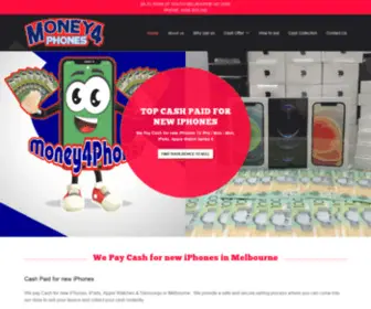 Money4Phones.com.au(Cash for New iPhones) Screenshot