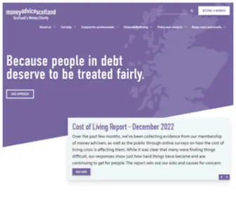 Moneyadvicescotland.org.uk(Moneyadvicescotland) Screenshot