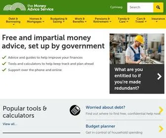 Moneyadviceservice.org.uk(The Money Advice Service) Screenshot