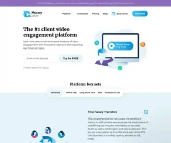 Moneyalive.co.uk(Money Alive) Screenshot