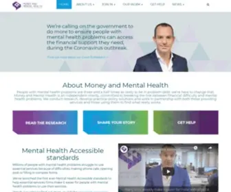 Moneyandmentalhealth.org(The Money and Mental Health Policy Institute) Screenshot