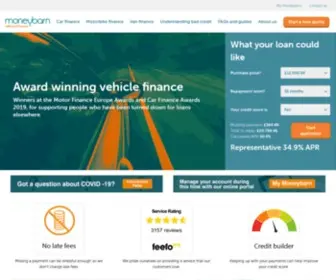 Moneybarn.com(Bad Credit Car) Screenshot