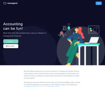 Moneybird.com(Bookkeeping software for entrepreneurs) Screenshot