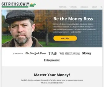 Moneyboss.com(Get Rich Slowly) Screenshot