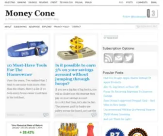 Moneycone.com(Do Financial Blog) Screenshot